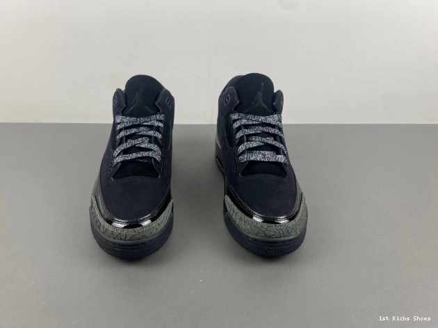 1st Kicks Shoes CK9246-168 Black Air 3 Jordan Retro Cat 0823
